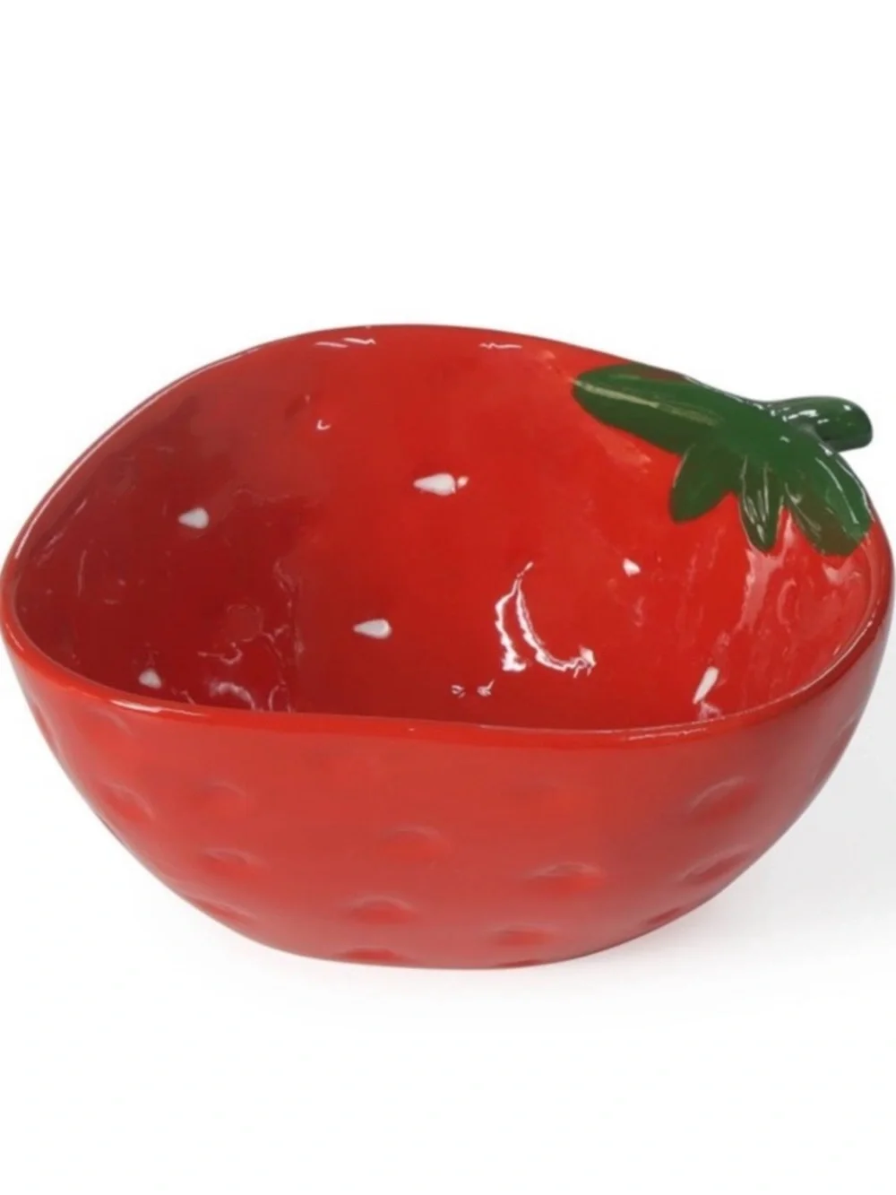 New Strawberry Ceramic Bowl Red/Green Target Bullseye Playground, Spring 2026